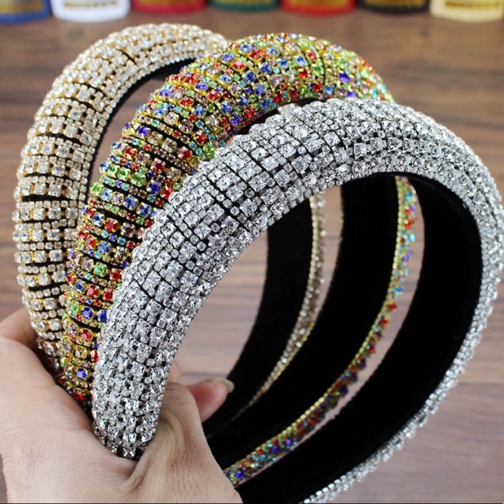 Rhinestone headband ✨